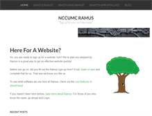 Tablet Screenshot of nccumc.net